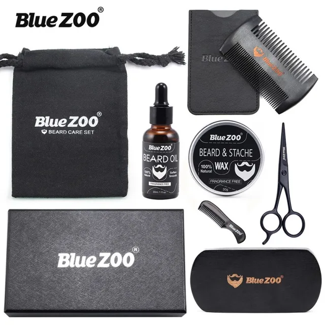 Kit d'entretien barbe et moustache Blue Zoo 2106 type d