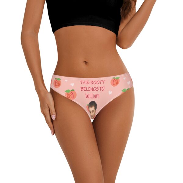 Custom "This Booty Belongs To" Women's Seamless Panties for Comfortable Everyday Wear
