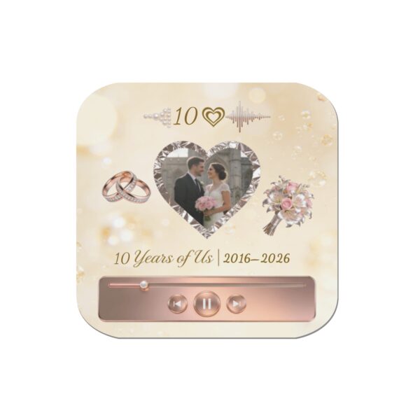 Personalized Magnetic Photos Gifts Fridge Stickers 4 Pcs