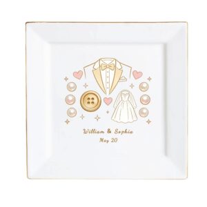 Custom Ceramic Square Dinner Plates Appetizer Plates