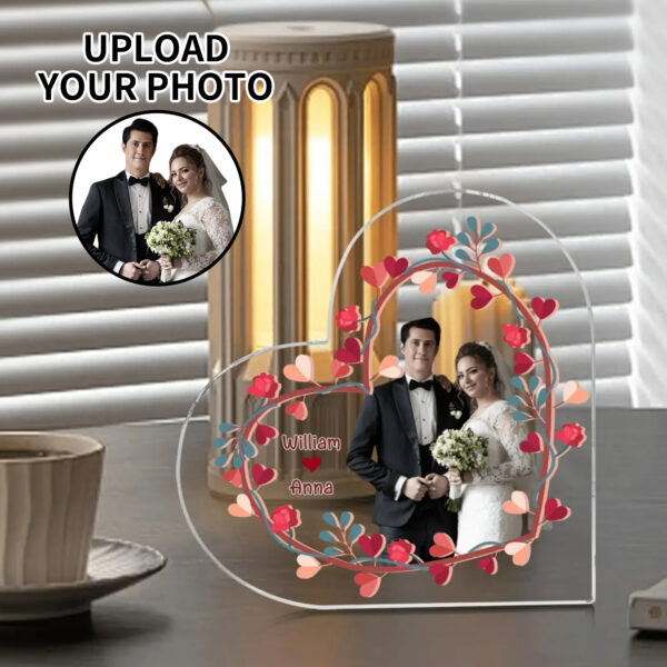 Personalized Heart Shaped Ornament