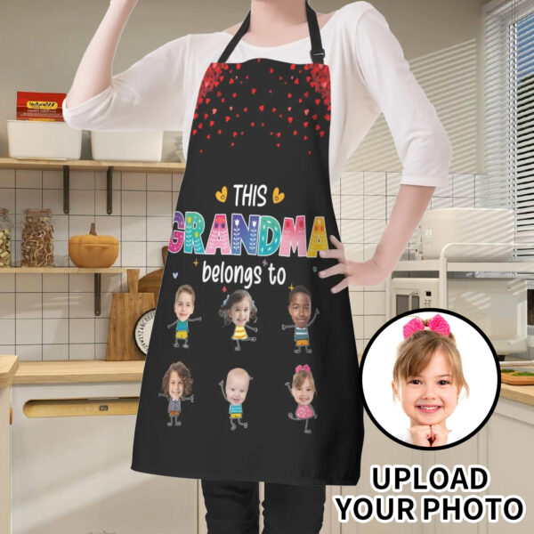 Custom "Grandma" Apron for Cooking and Painting