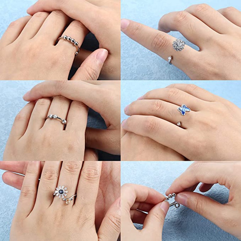 Adjustable Anxiety Rings for Women 1 Adjustable Anxiety Rings for Women 1